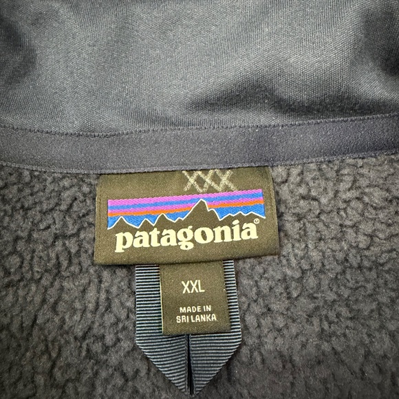 Patagonia Better Sweater Mens Navy Zip Knit Fleece Pullover Jacket *LOGO* Sz XXL - Picture 5 of 16